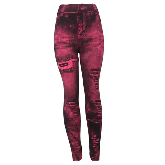 Foreign Trade Denim Leggings Women Beyond Trends Hub