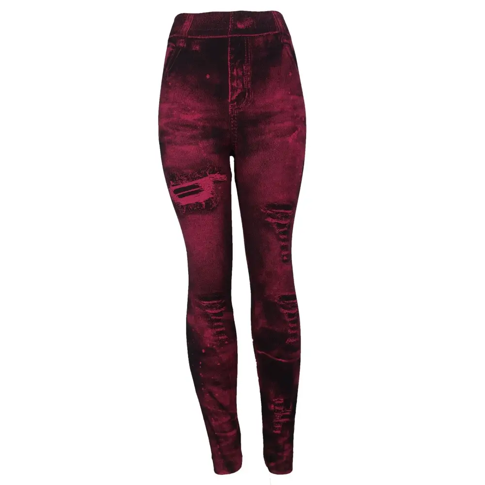 Foreign Trade Denim Leggings Women Beyond Trends Hub