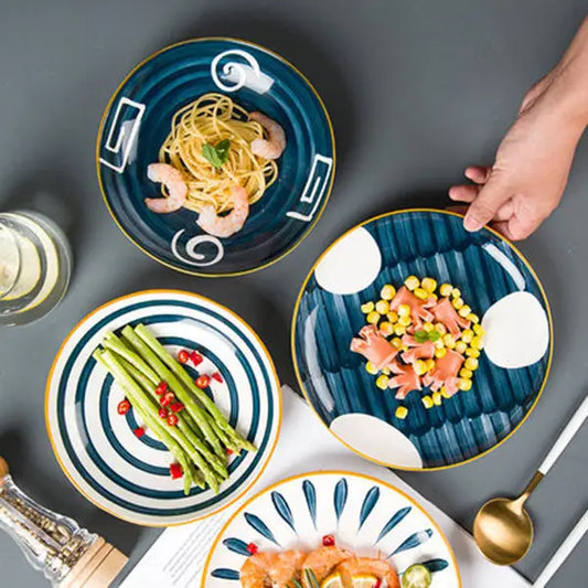 Four Home Steak Western Dinner Plates - Beyond Trends Hub 