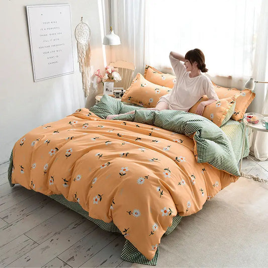 Four-piece Set Of Bed Sheets, Home Textile Manufacturers Wholesale Bedding - Beyond Trends Hub 