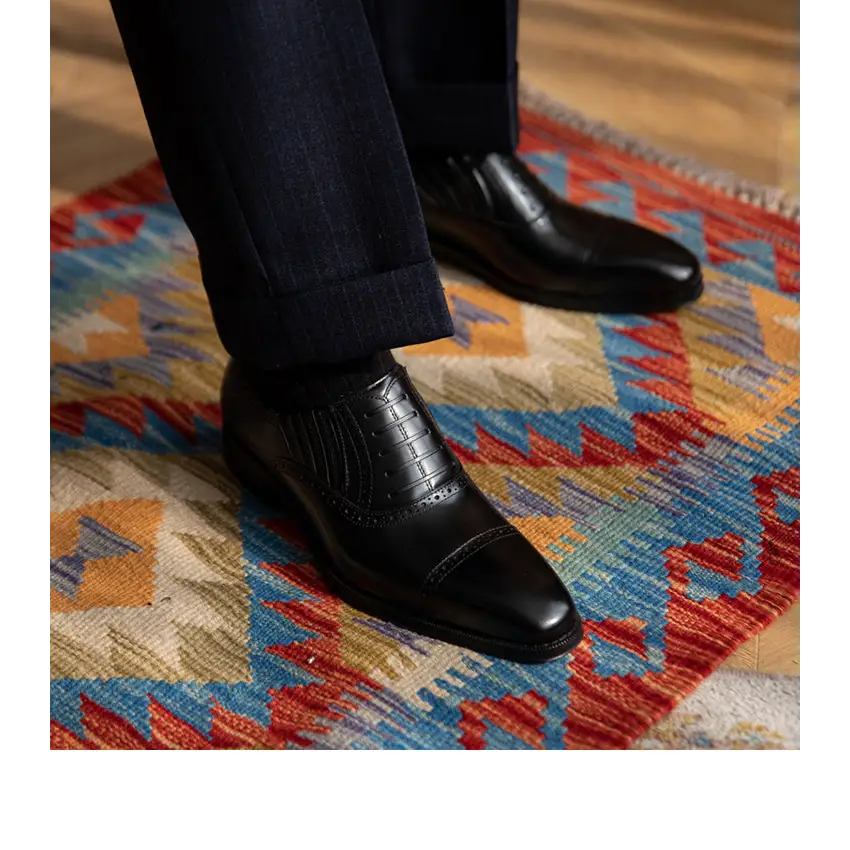 Gentleman Cowhide Commuting Formal Shoes