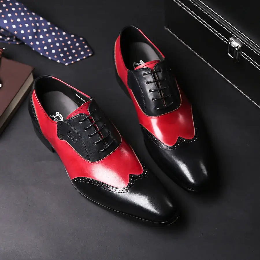 Genuine Leather Formal Business Leather Shoes Men Beyond Trends Hub