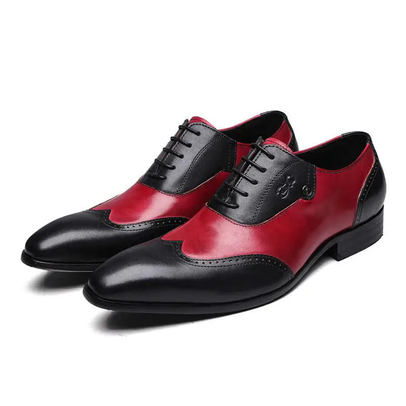 Genuine Leather Formal Business Leather Shoes Men Beyond Trends Hub