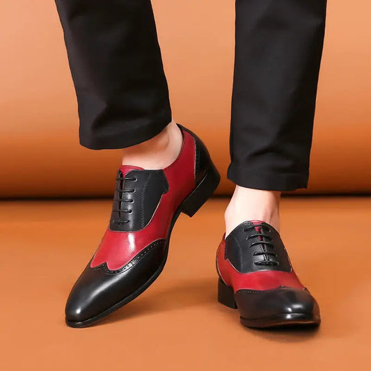 Genuine Leather Formal Business Leather Shoes Men Beyond Trends Hub