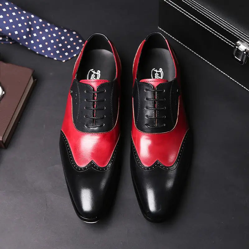 Genuine Leather Formal Business Leather Shoes Men Beyond Trends Hub