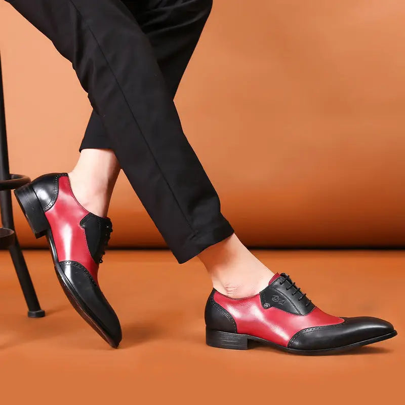 Genuine Leather Formal Business Leather Shoes Men Beyond Trends Hub