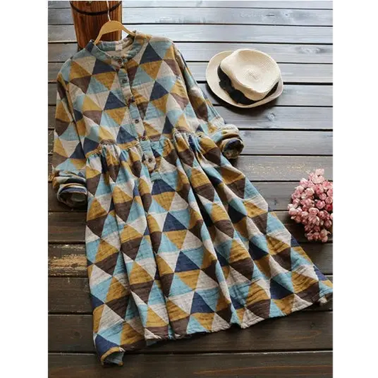 Geometric Print Women Dresses