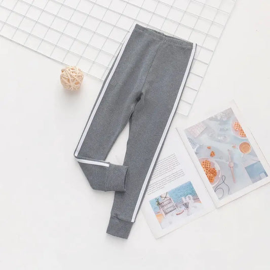 Girls' Cotton Bottoming Outer Wear Sports Casual Pants - Beyond Trends Hub 