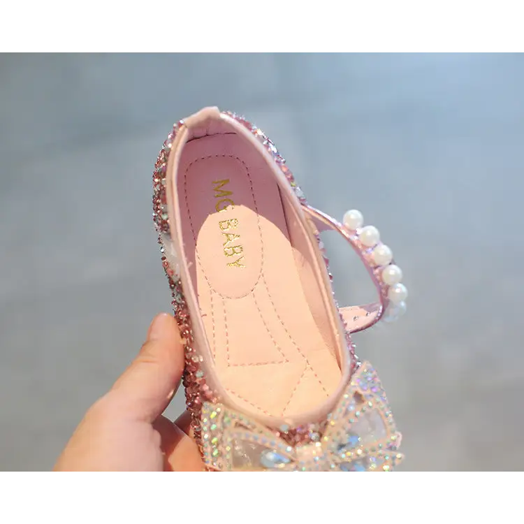Girls' Fashion Princess Bowknot Shoes - Beyond Trends Hub 