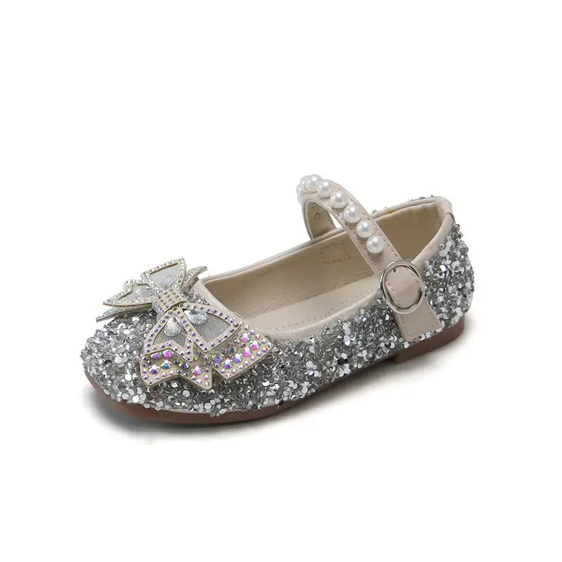Girls' Fashion Princess Bowknot Shoes - Beyond Trends Hub 