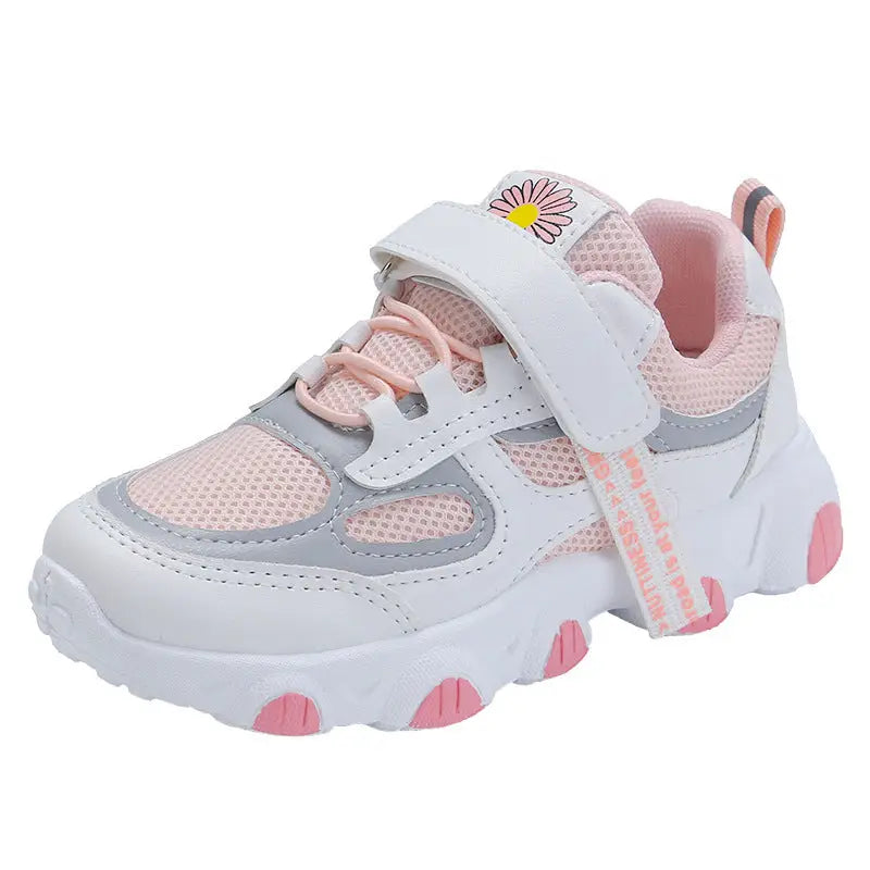 Girls' Mesh Breathable Lightweight Sneakers - Beyond Trends Hub 