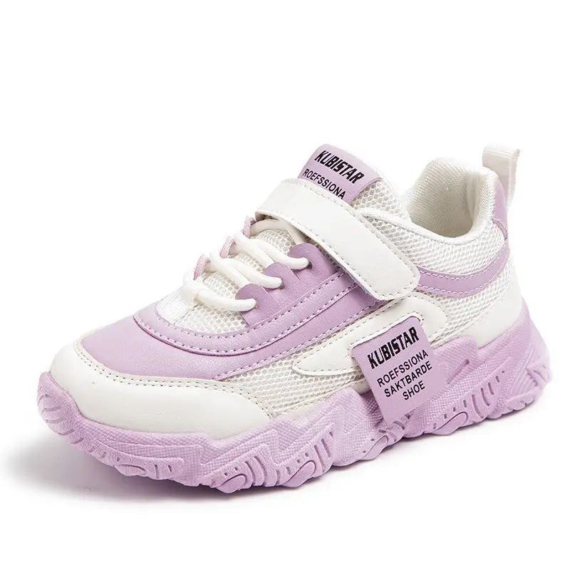 Girls' Mesh Breathable Lightweight Sneakers - Beyond Trends Hub 