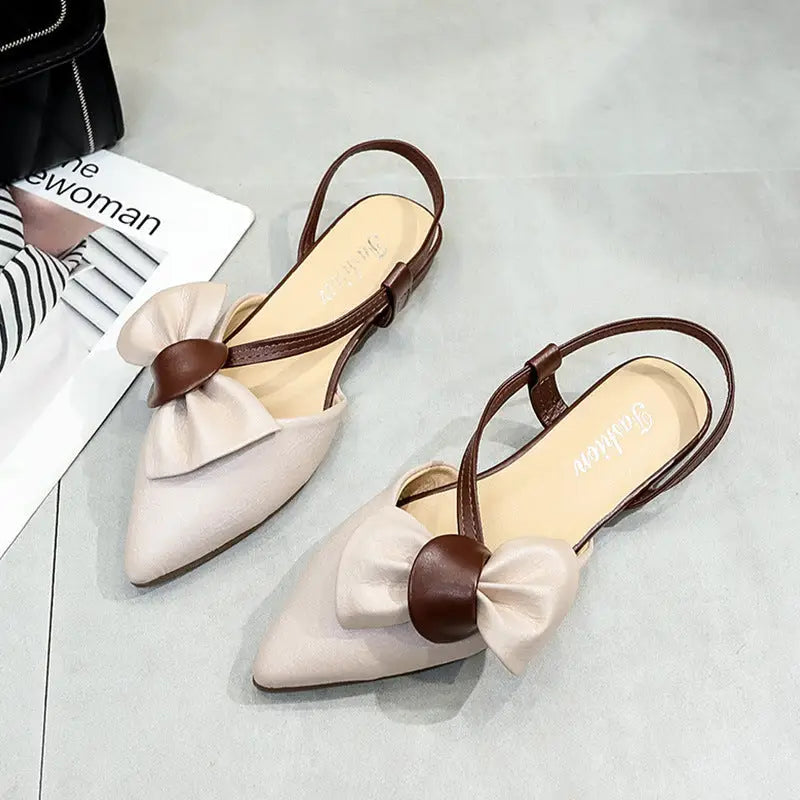 Girls Wear Flat Sandals Outside Their Hearts - Beyond Trends Hub 