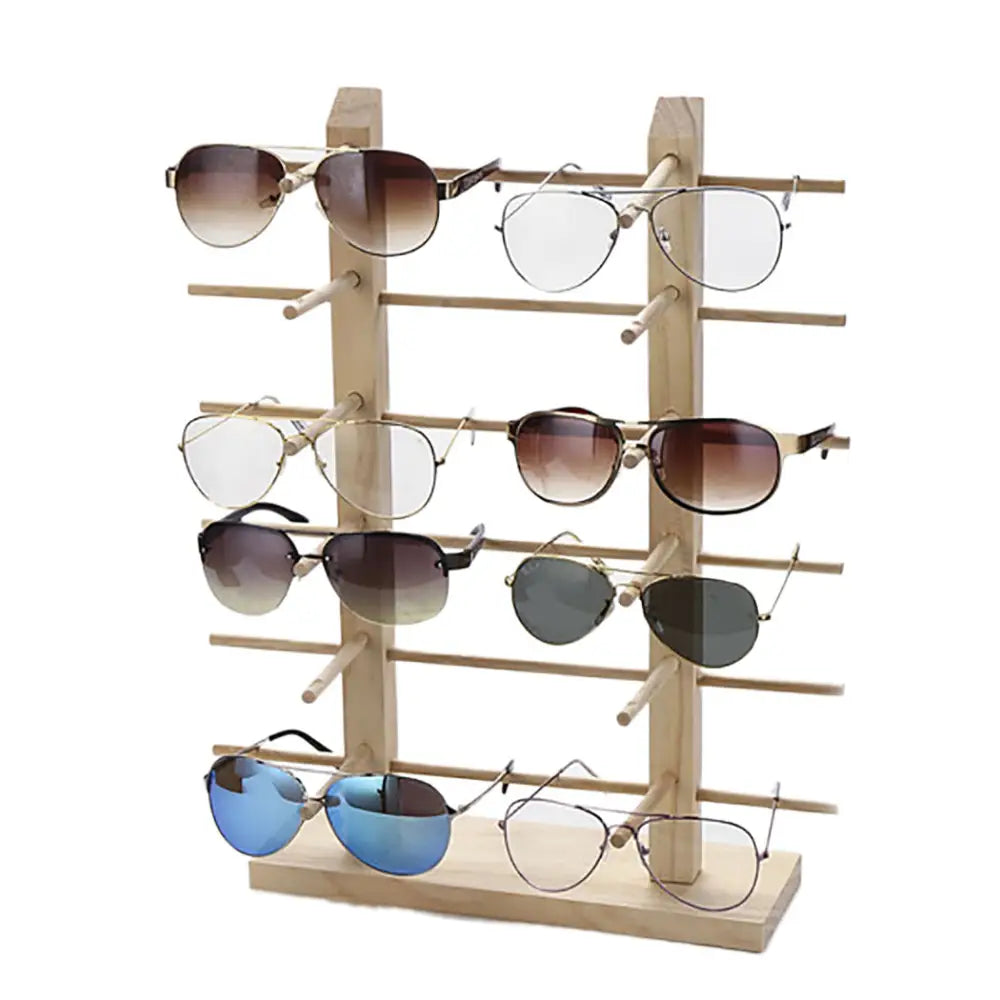 Glasses display stand jewellery wood - Beyond Trends Hub 