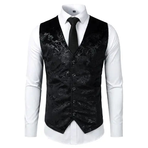 Gold Steampunk Vest Men Suit Gilet Homme Wedding Sleeveless Beyond Trends Hub