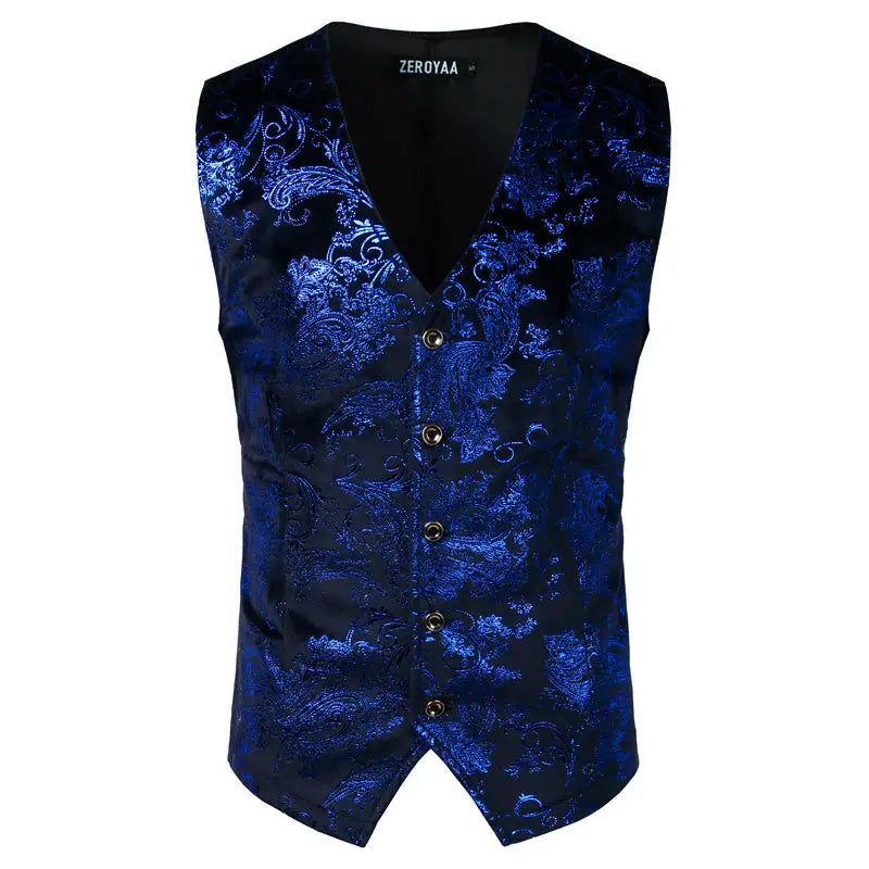 Gold Steampunk Vest Men Suit Gilet Homme Wedding Sleeveless Beyond Trends Hub