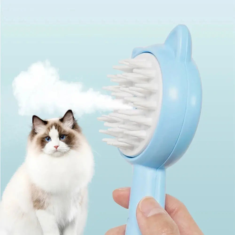Hair Cleaning Brush With Mist Multifunctional Cat Grooming Brush Rechargeable Self Cleaning Slicker Brush For Pets Dogs & Catsb Pet Products Beyond Trends Hub