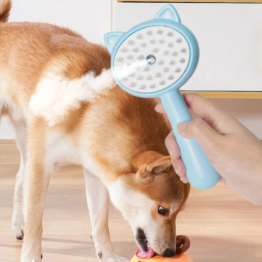 Hair Cleaning Brush With Mist Multifunctional Cat Grooming Brush Rechargeable Self Cleaning Slicker Brush For Pets Dogs & Catsb Pet Products Beyond Trends Hub