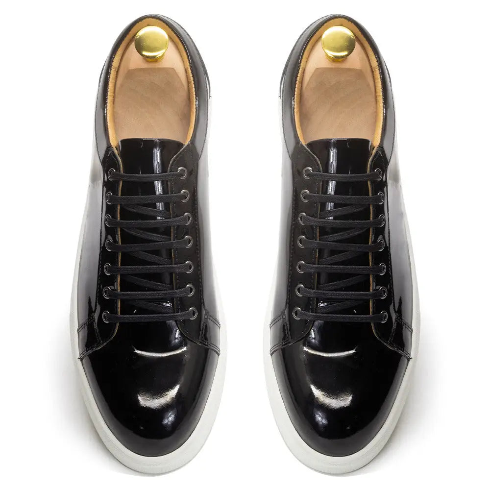 Handmade Leisure Patent Leather Fashionable And Wearable Plus Size Leather Shoes Beyond Trends Hub