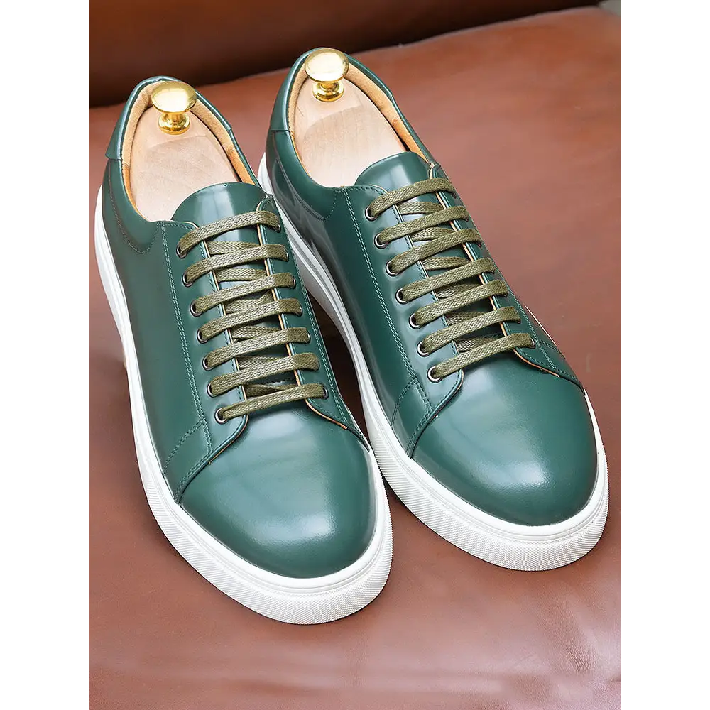 Handmade Leisure Patent Leather Fashionable And Wearable Plus Size Leather Shoes Beyond Trends Hub
