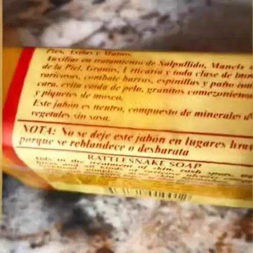 Handmade Soap Body Bath Wash Face - Rattlesnake Oil Soap