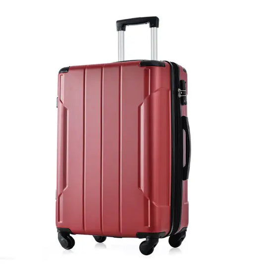 Hard Lightweight And Durable ABS Suitcase With Dual Wheels Expandable 28 Inch Checked In Luggage - 28inch L - 5