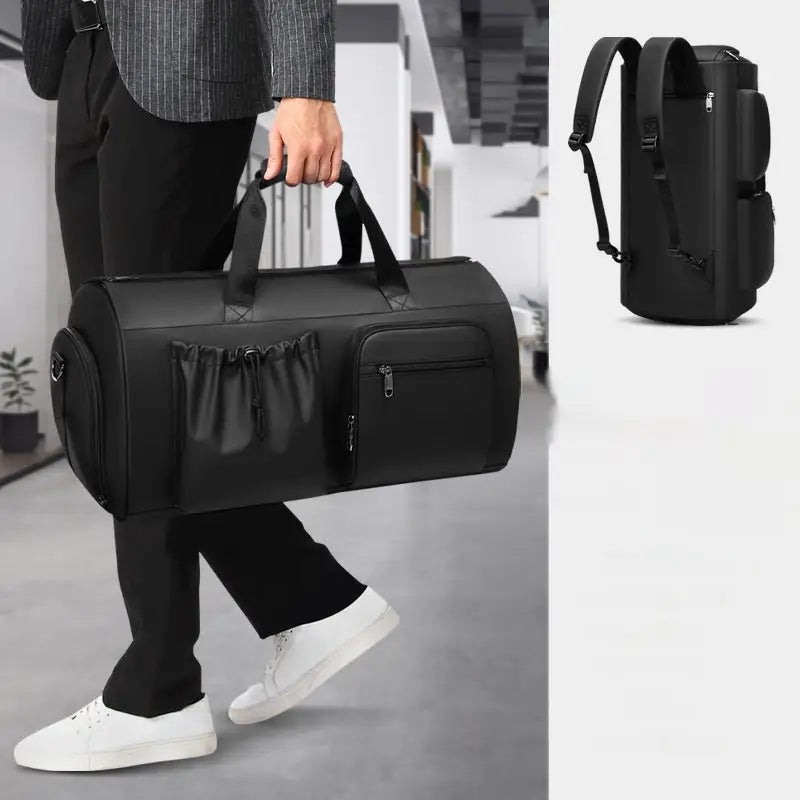 High Quality Waterproof Suit Bag For Men Large Capacity Travel Bag With Shoe Compartment Dry And Wet Separation Travel Organizer Beyond Trends Hub