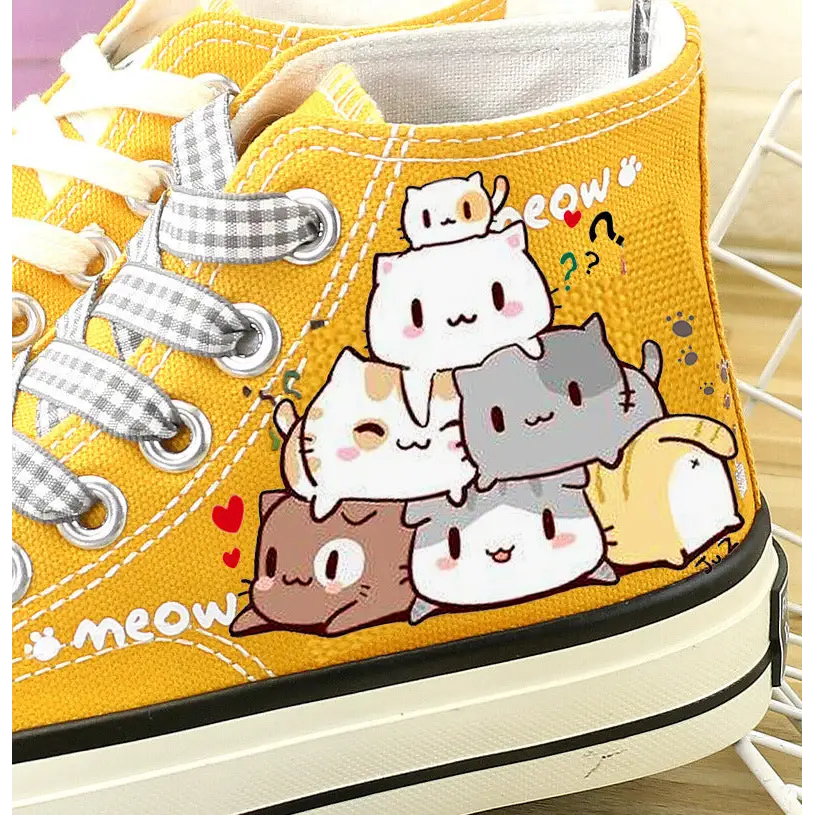 High-Top Shoes Canvas Shoes White Shoes Women’s Shoes