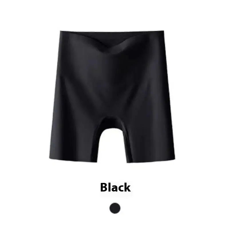 High Waist Seamless Safety Pants Underwear Women's Anti-exposure Non-curling Belly Contracting Hip Lifting Beyond Trends Hub
