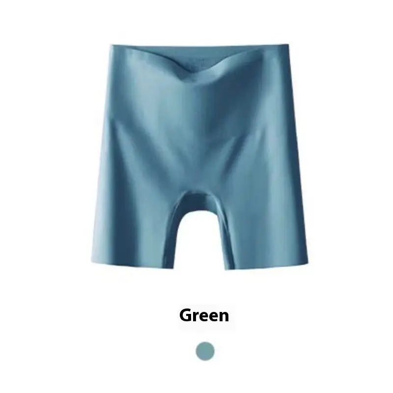High Waist Seamless Safety Pants Underwear Women's Anti-exposure Non-curling Belly Contracting Hip Lifting Beyond Trends Hub