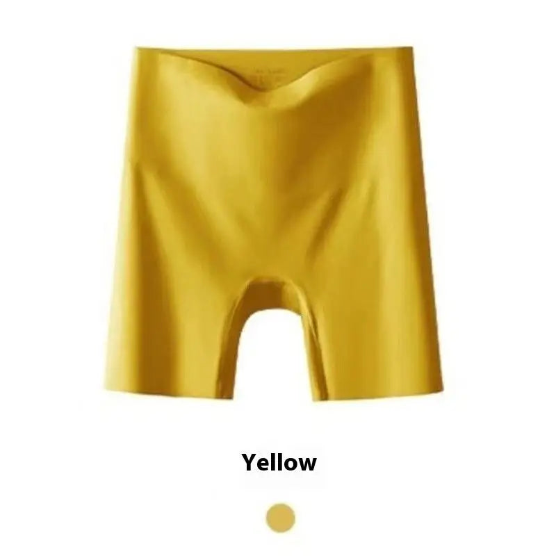High Waist Seamless Safety Pants Underwear Women's Anti-exposure Non-curling Belly Contracting Hip Lifting Beyond Trends Hub