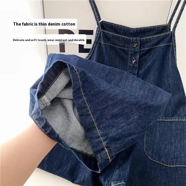 High Waist Slimming Denim Suspender Pants For Women Beyond Trends Hub