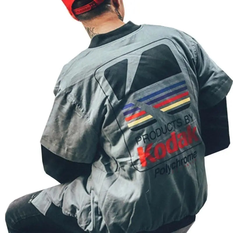 Hip Hop Style Jacket Men Women Streetwear Print Baseball Jackets Beyond Trends Hub