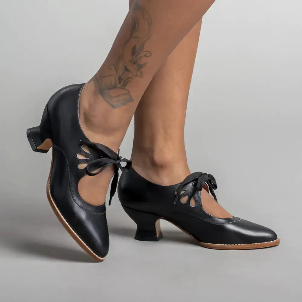 Hollow Out High Heel Lace-up Casual Shoes Plus Size Woman High-heeled Shoes Beyond Trends Hub
