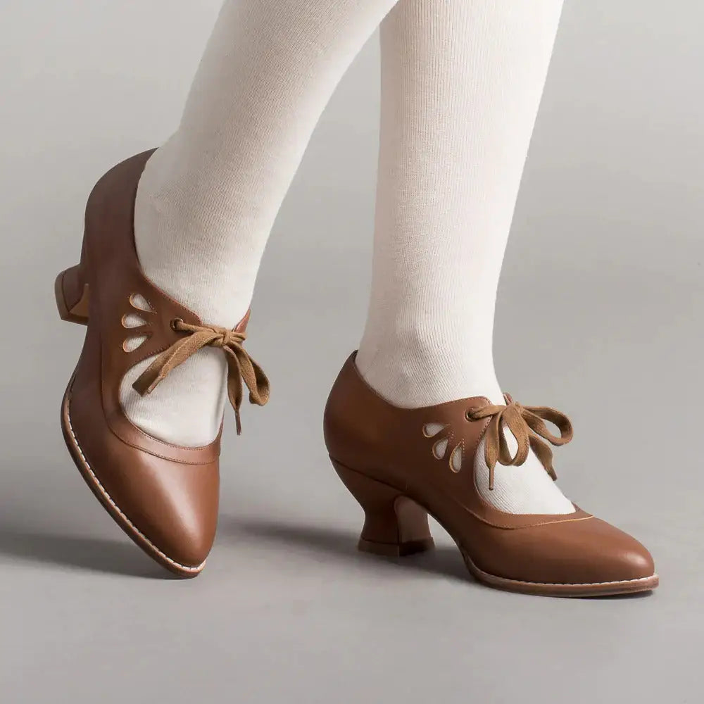 Hollow Out High Heel Lace-up Casual Shoes Plus Size Woman High-heeled Shoes Beyond Trends Hub