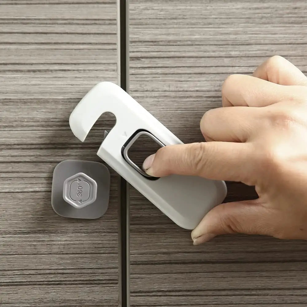 Home Refrigerator Lock Fridge Freezer Door Catch Lock Toddler Kids Child Cabinet Safety Lock For Baby Safety Child Lock Beyond Trends Hub
