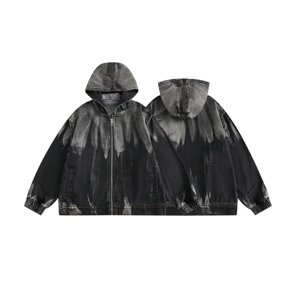 Hooded Washed Do The Old Cowboy Coat For Women Men Spring And Autumn Beyond Trends Hub