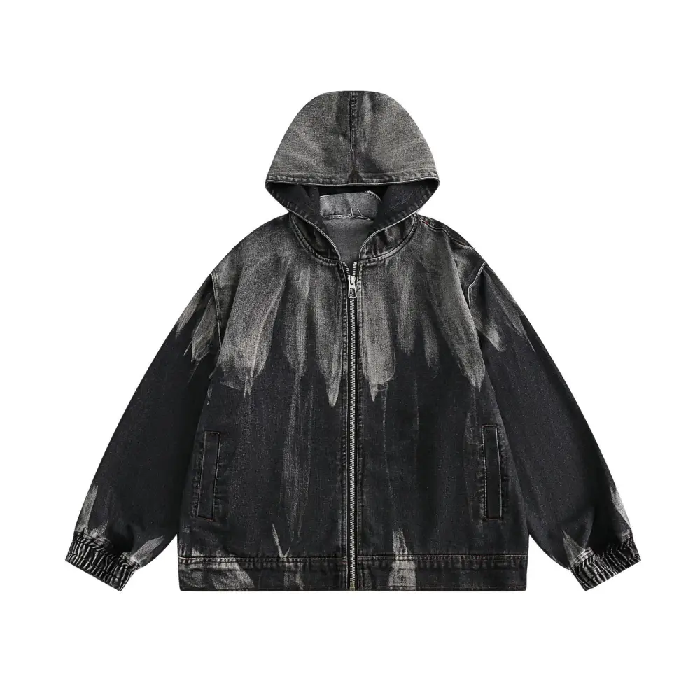 Hooded Washed Do The Old Cowboy Coat For Women Men Spring And Autumn Beyond Trends Hub
