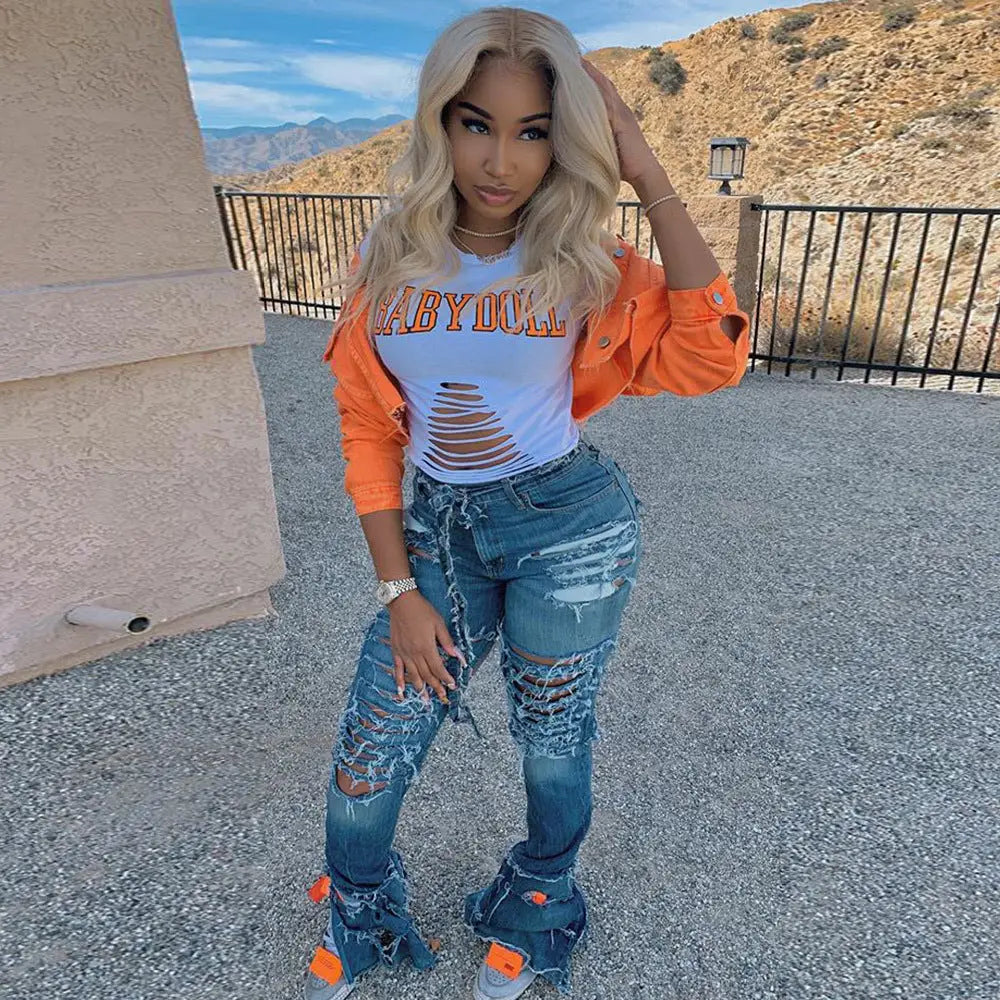 Jacket Women Streetwear Denim Jacket Women Outwear Bodycon Jeans Jackets Women Coat Casual Ladies Cropped Jackets Beyond Trends Hub