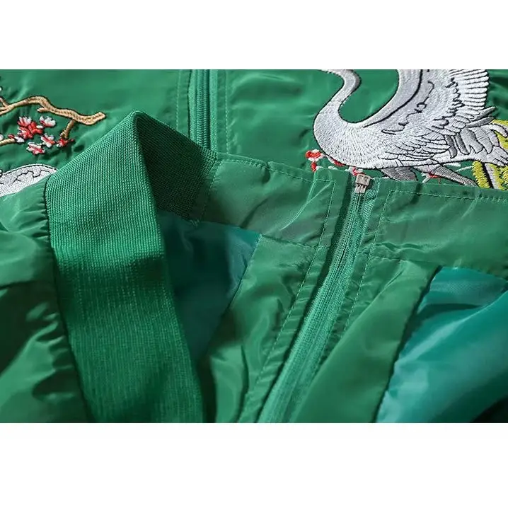 Japanese Couple Autumn Coat Embroidered Baseball For Men And Women Beyond Trends Hub