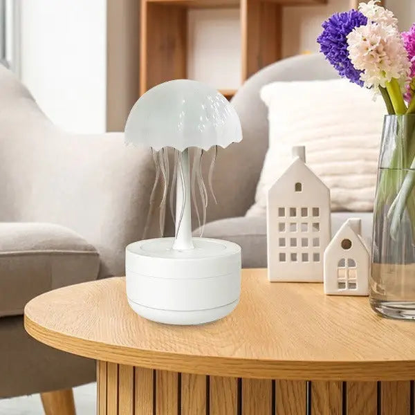 Jellyfish Humidifier Fragrance Diffuser Colorful Night Light Heavy Fog Essential Oil Diffuser Home Bedroom Office Air Humidifier Beyond Trends Hub