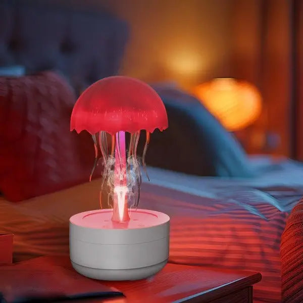 Jellyfish Humidifier Fragrance Diffuser Colorful Night Light Heavy Fog Essential Oil Diffuser Home Bedroom Office Air Humidifier Beyond Trends Hub
