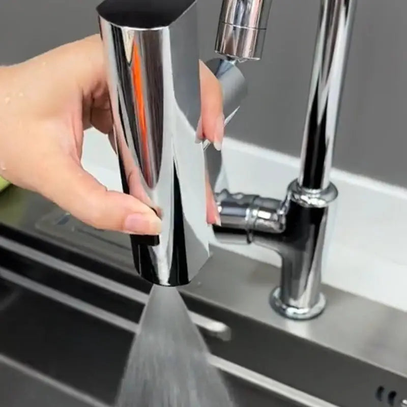 Kitchen Faucet Waterfall Outlet Splash Proof Universal Rotating Bubbler Multifunctional Water Nozzle Extension Kitchen Gadgets Beyond Trends Hub