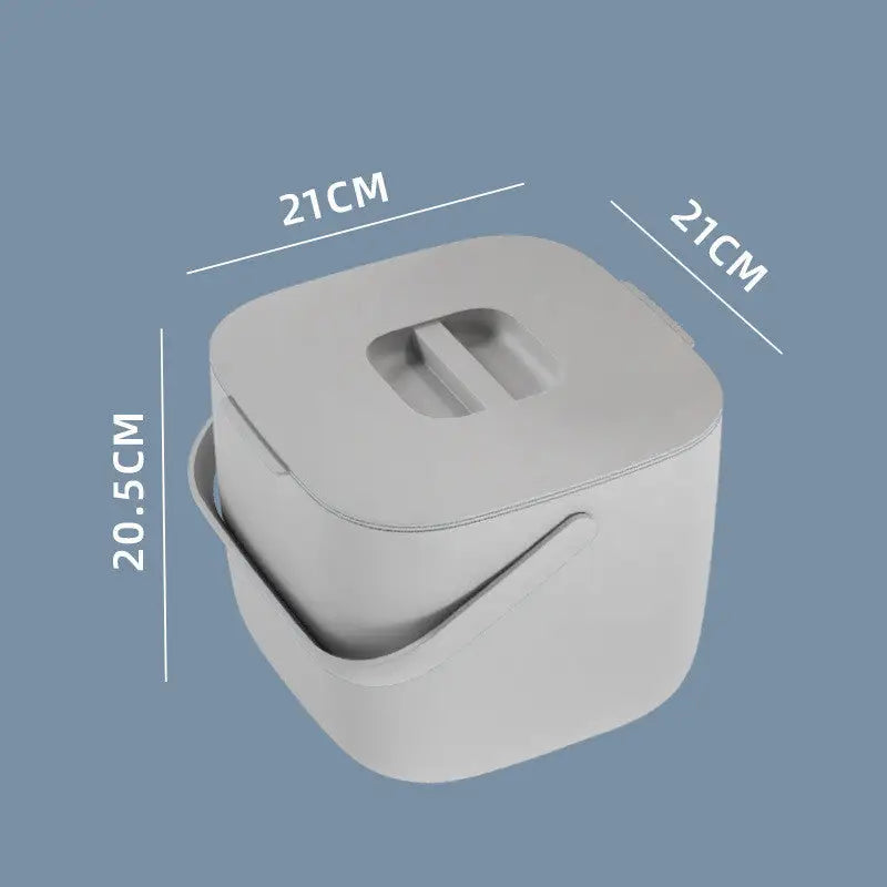 Kitchen waste bin - Light grey