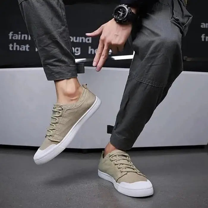 Korean men’s canvas shoes