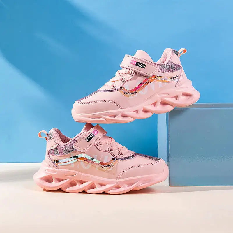 Korean Style Trendy Shoes Girls  Girls Shoes Children's Sports Shoes - Beyond Trends Hub 