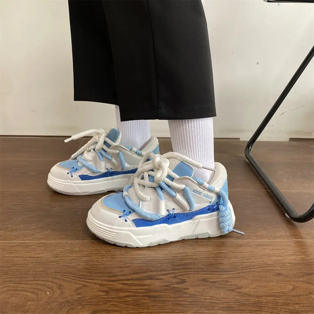 Korean Style Women's Dad Shoes Versatile Student Casual Platform Beyond Trends Hub