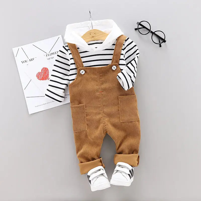 Korean Version Of Cute Children’S Suits Middle And Small Children’S Suits Boys And Children’S Overalls