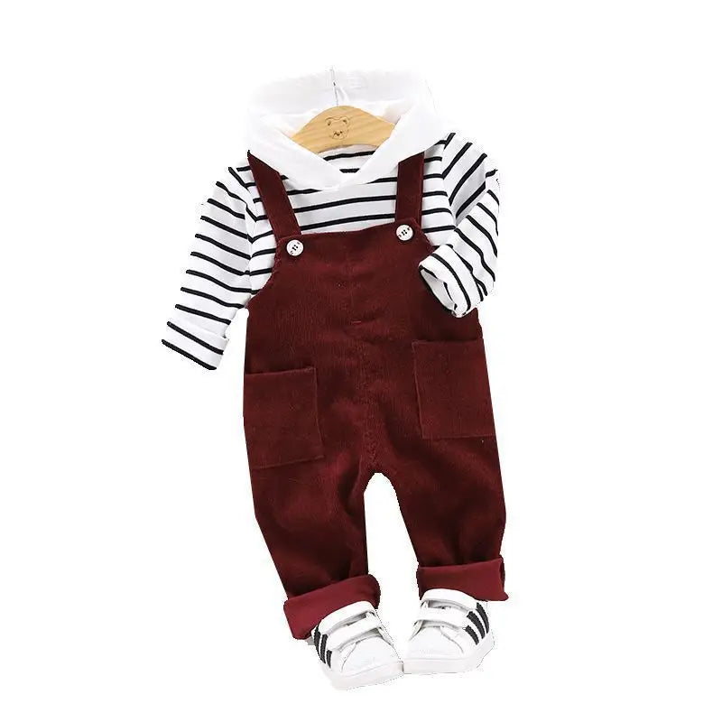 Korean Version Of Cute Children’S Suits Middle And Small Children’S Suits Boys And Children’S Overalls