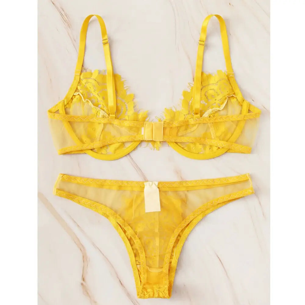 Lace comfortable underwear ladies bra set Beyond Trends Hub